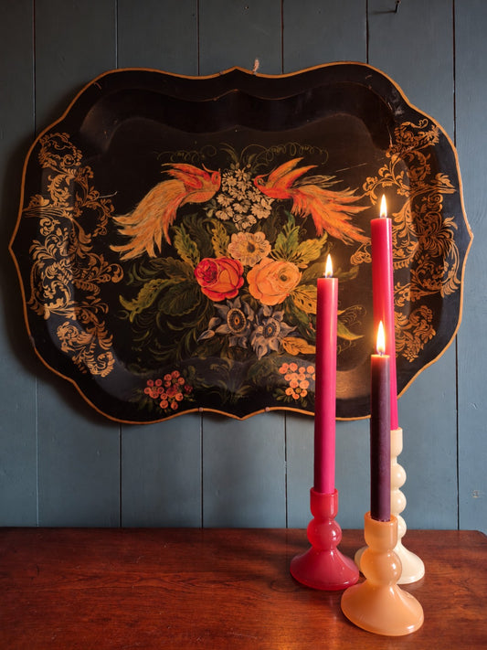 Edwardian Hand Painted Tray
