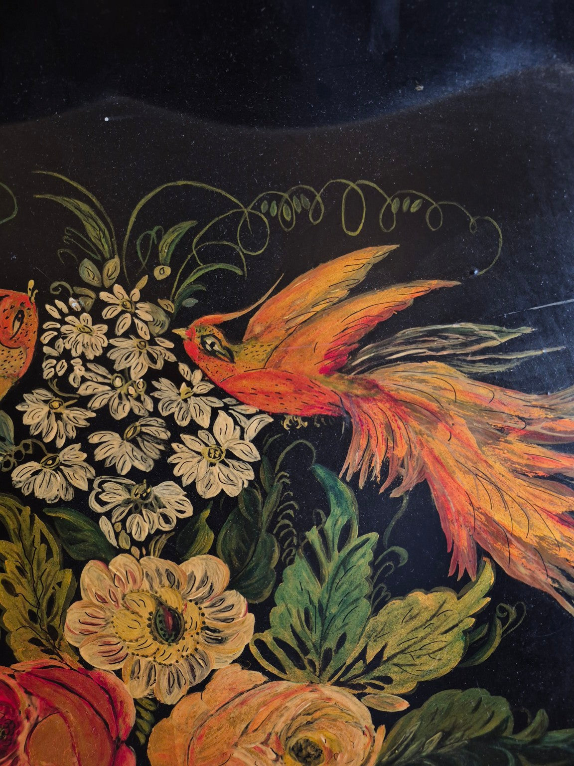 Edwardian Hand Painted Tray