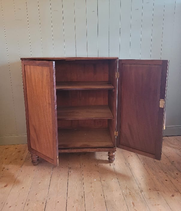 Edwardian Mahogany Cupboard