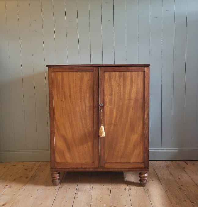 Edwardian Mahogany Cupboard