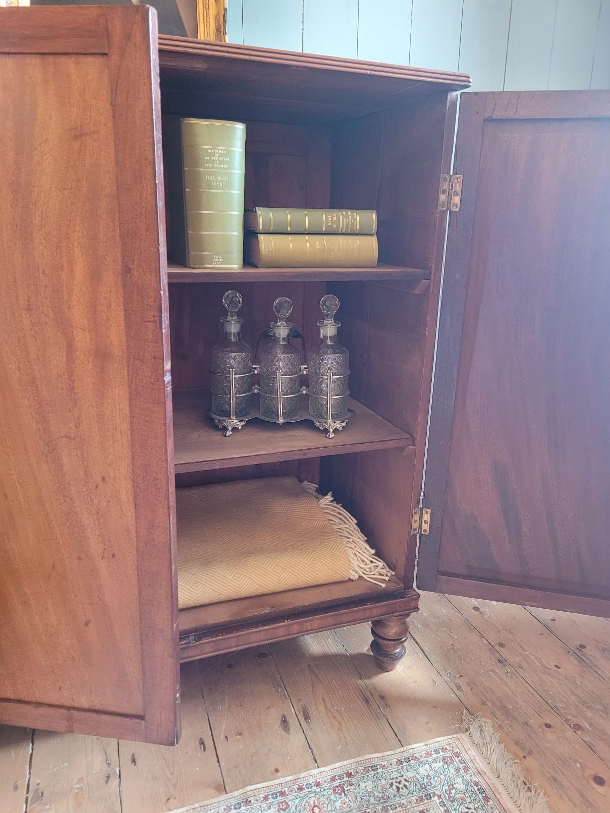 Edwardian Mahogany Cupboard