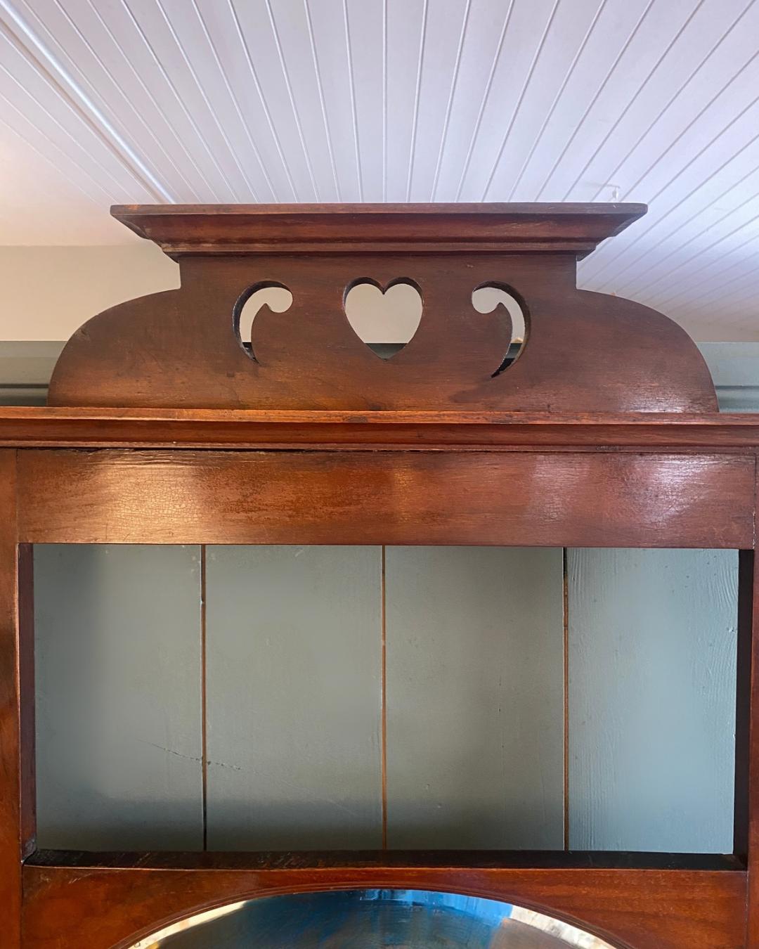 Edwardian Mahogany Hall Stand