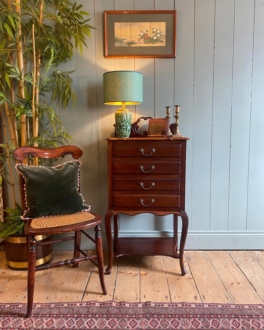 Edwardian Mahogany Music Cabinet