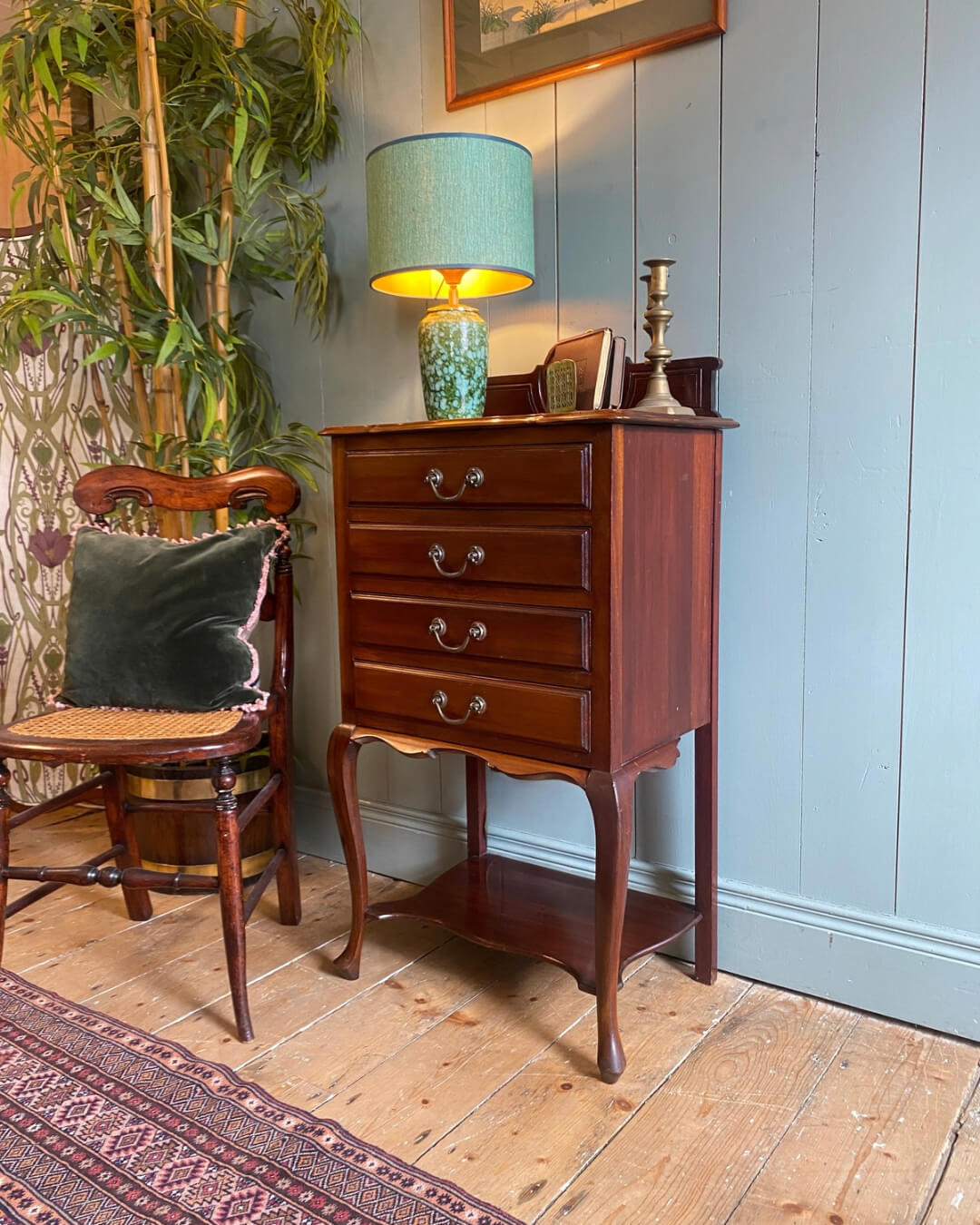 Edwardian Mahogany Music Cabinet