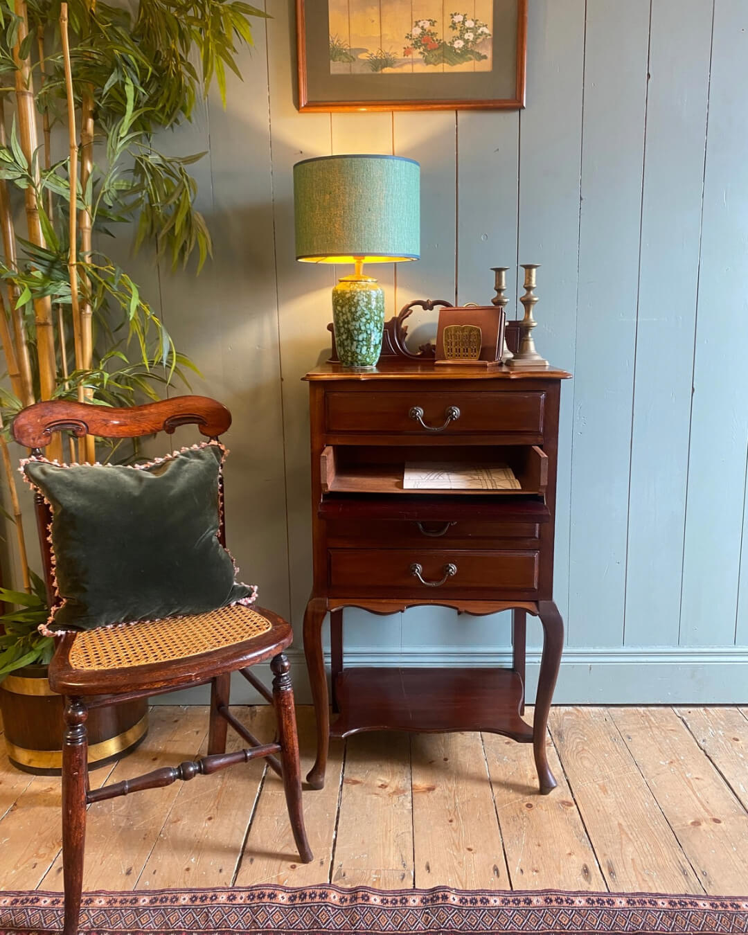 Edwardian Mahogany Music Cabinet