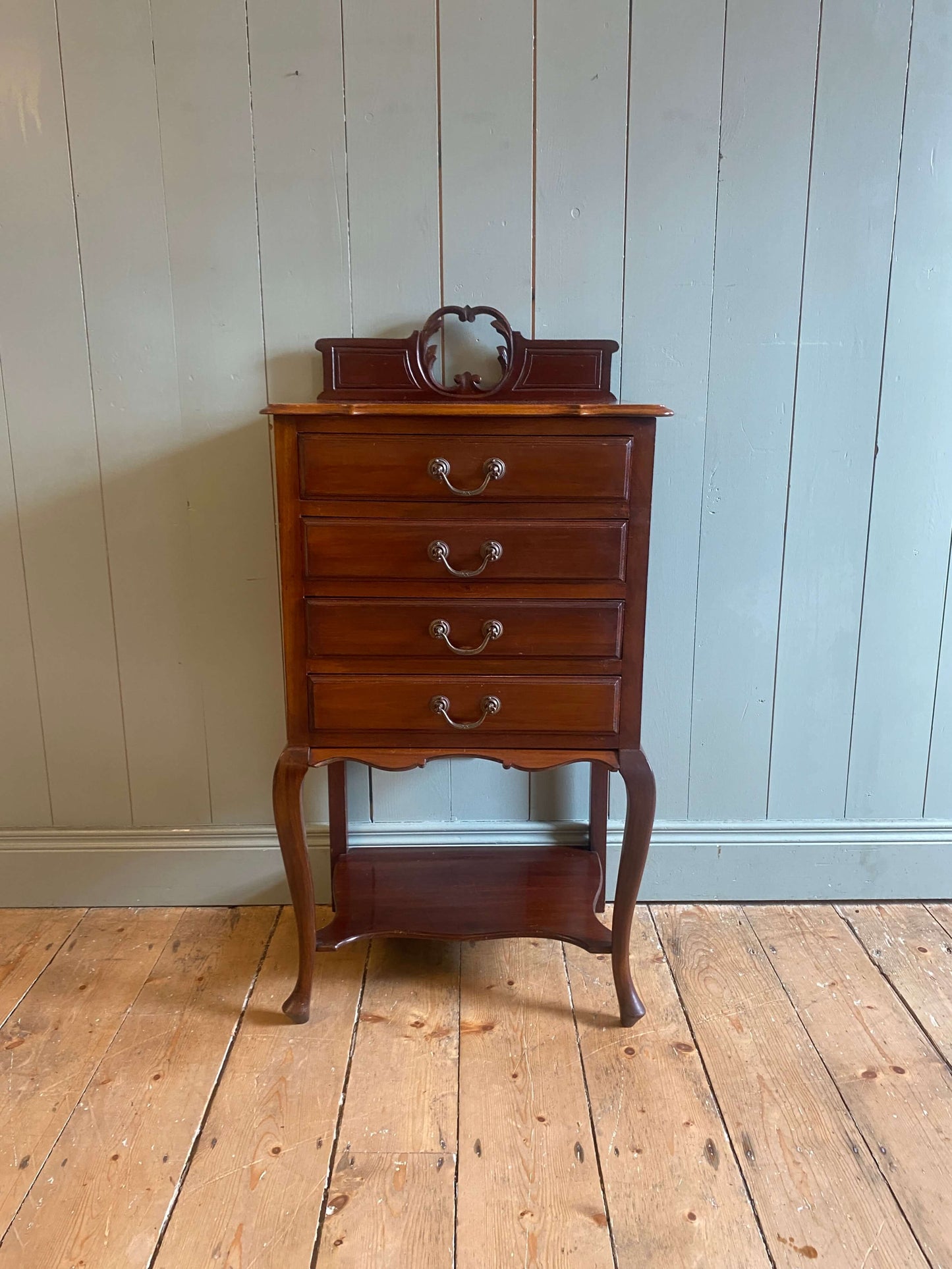 Edwardian Mahogany Music Cabinet