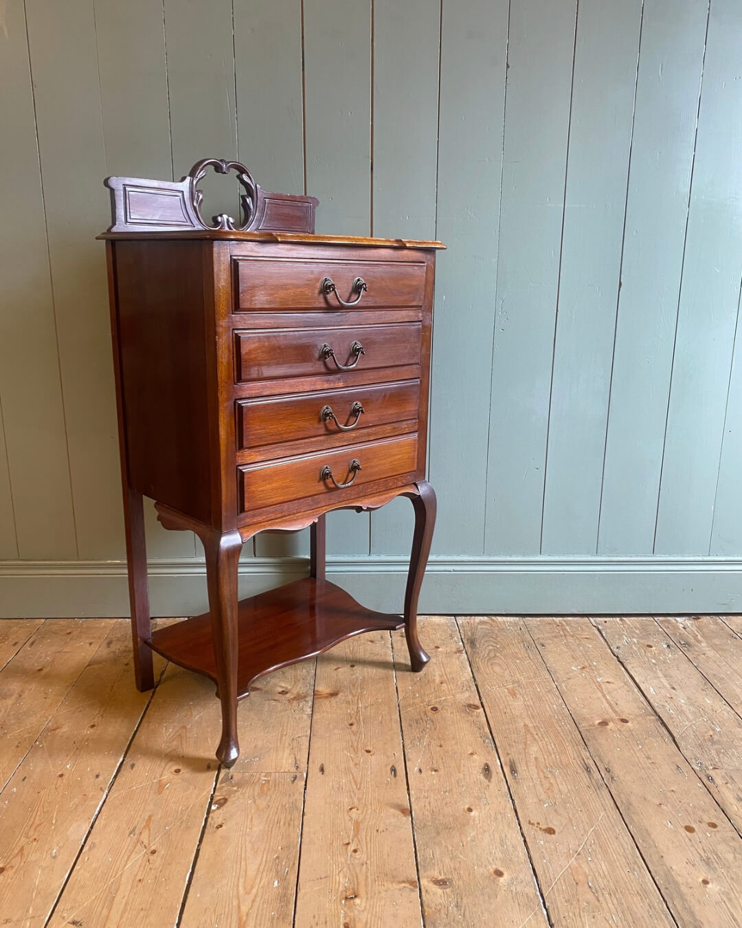 Edwardian Mahogany Music Cabinet