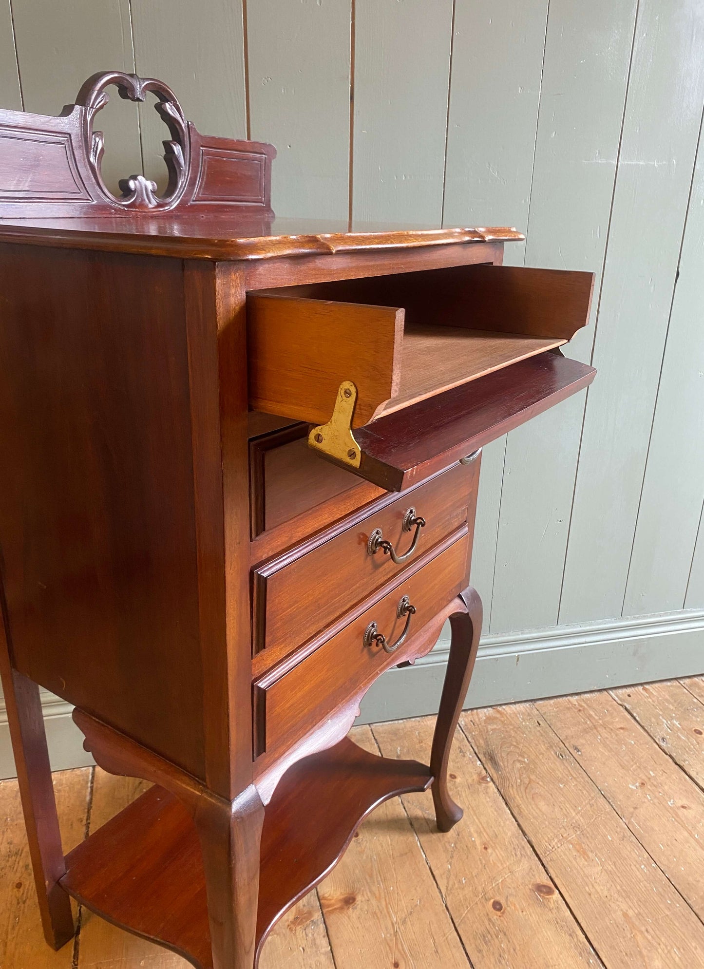 Edwardian Mahogany Music Cabinet