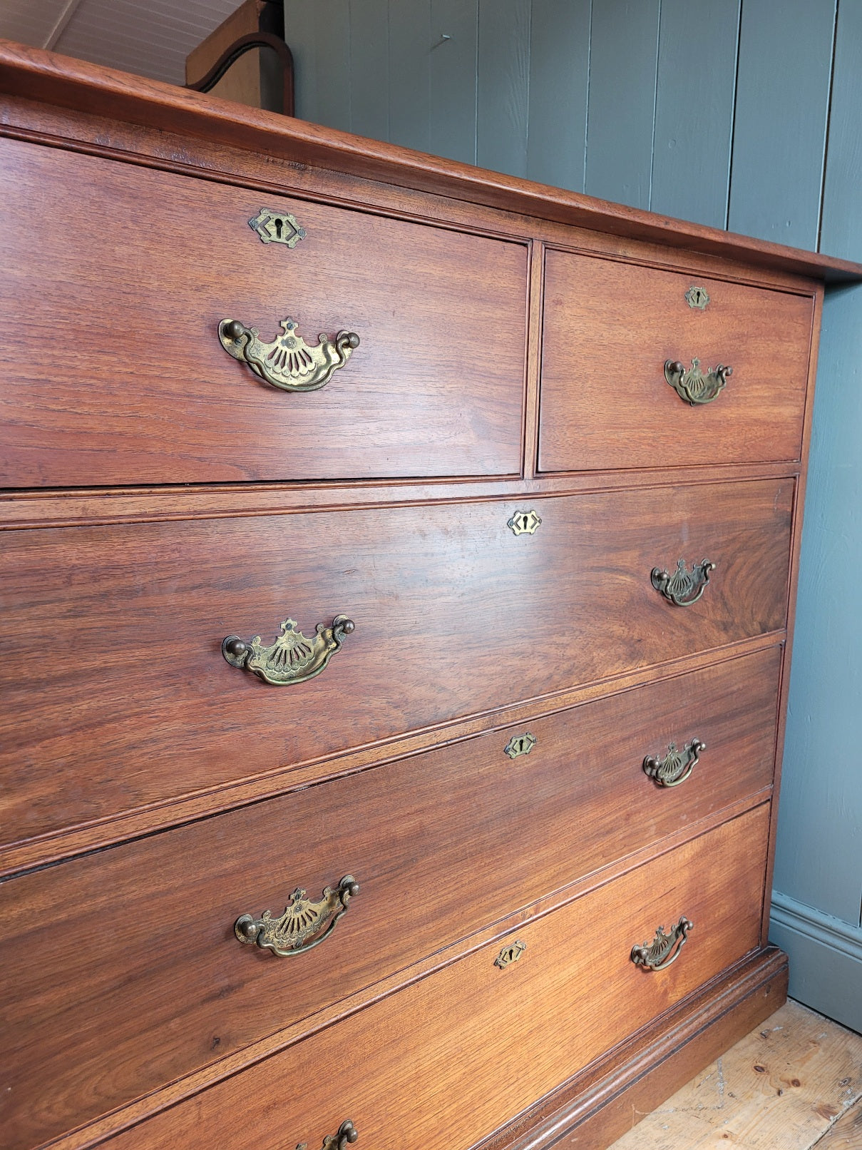 Edwardian Walnut Chest of Drawers