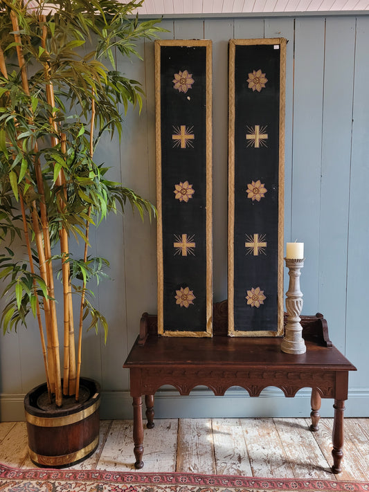Embroidered  Panels from a Church