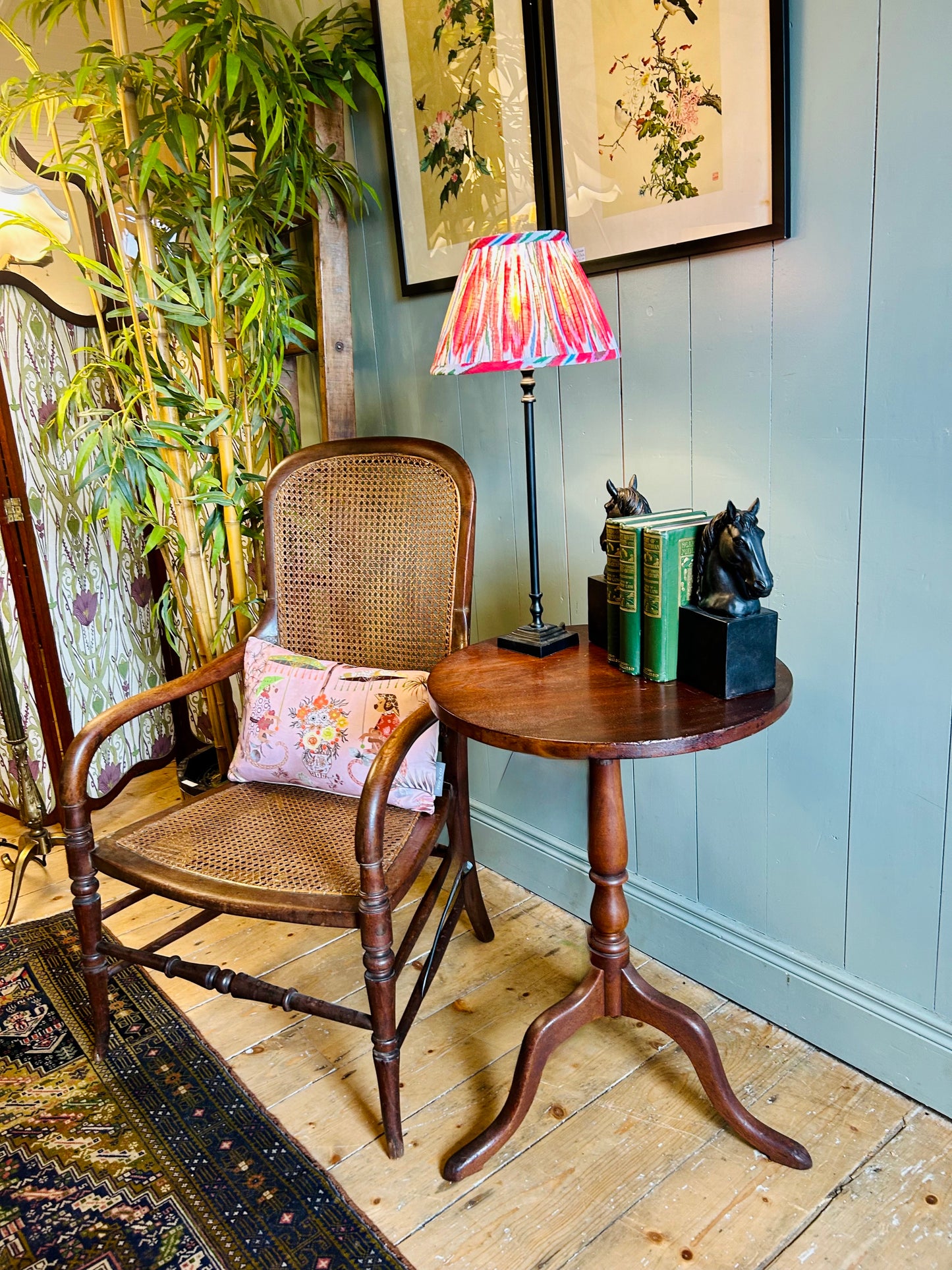 Victorian Bergère Armchair