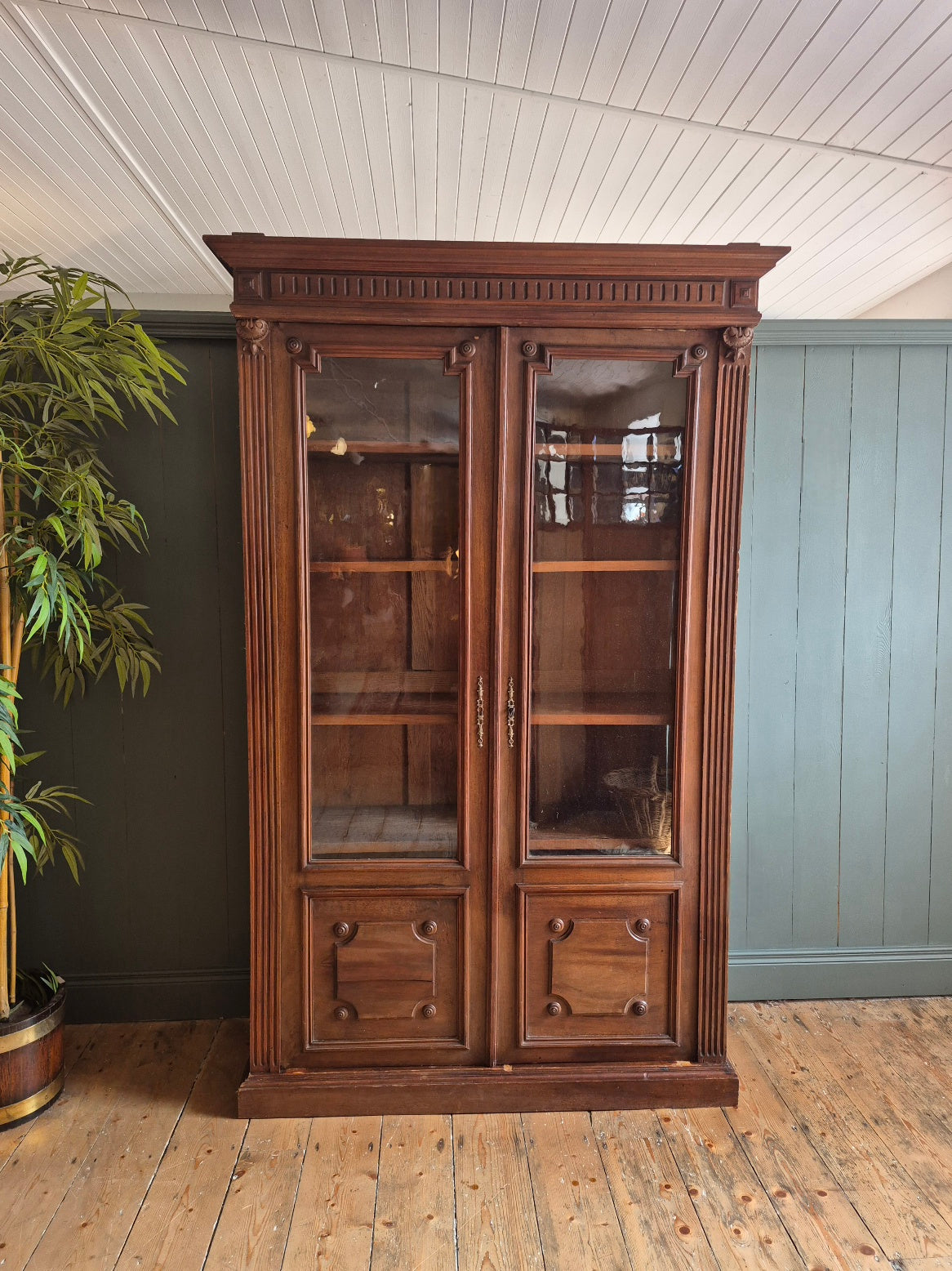 French 1900's Glazed Cabinet