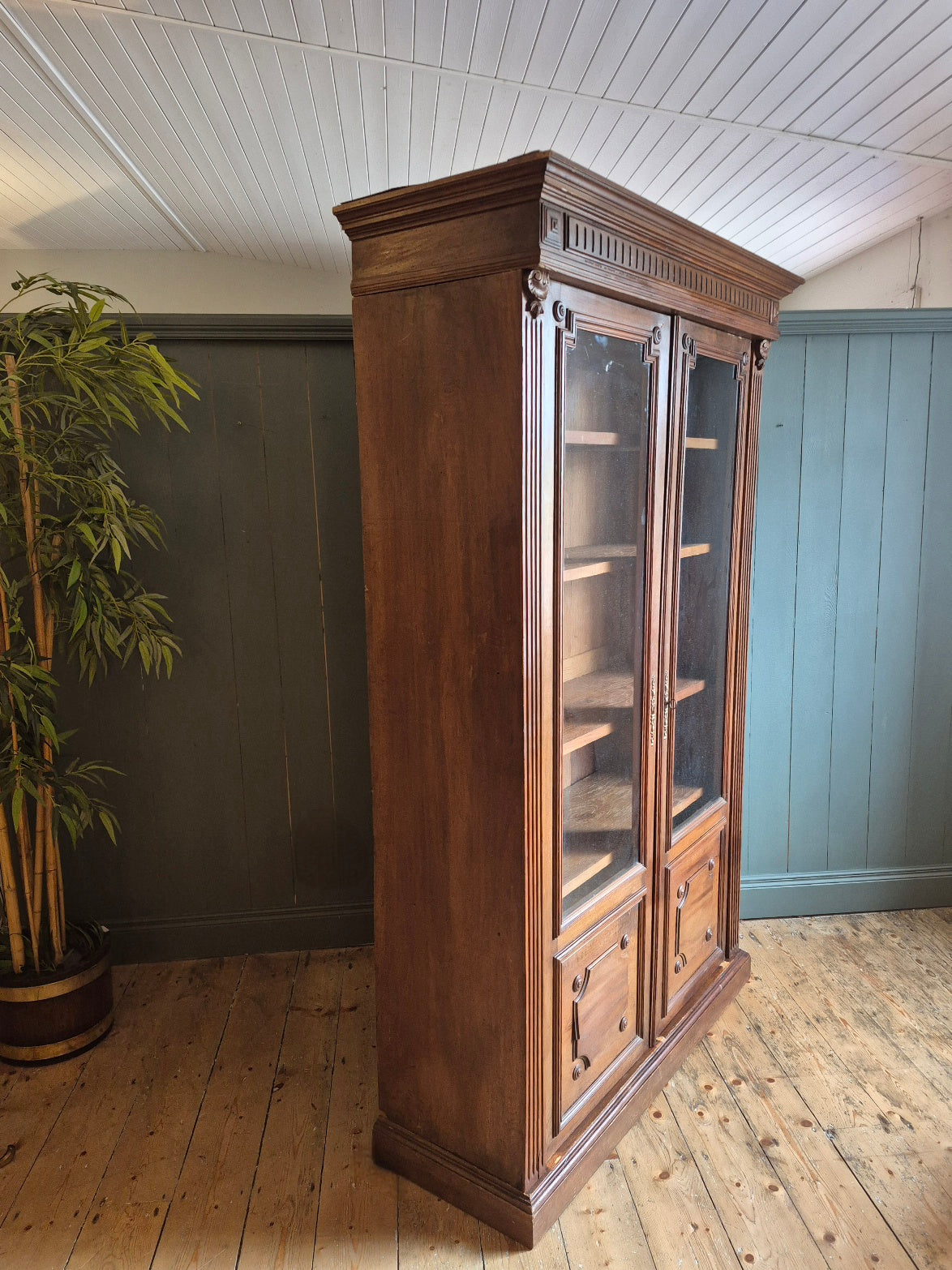 French 1900's Glazed Cabinet