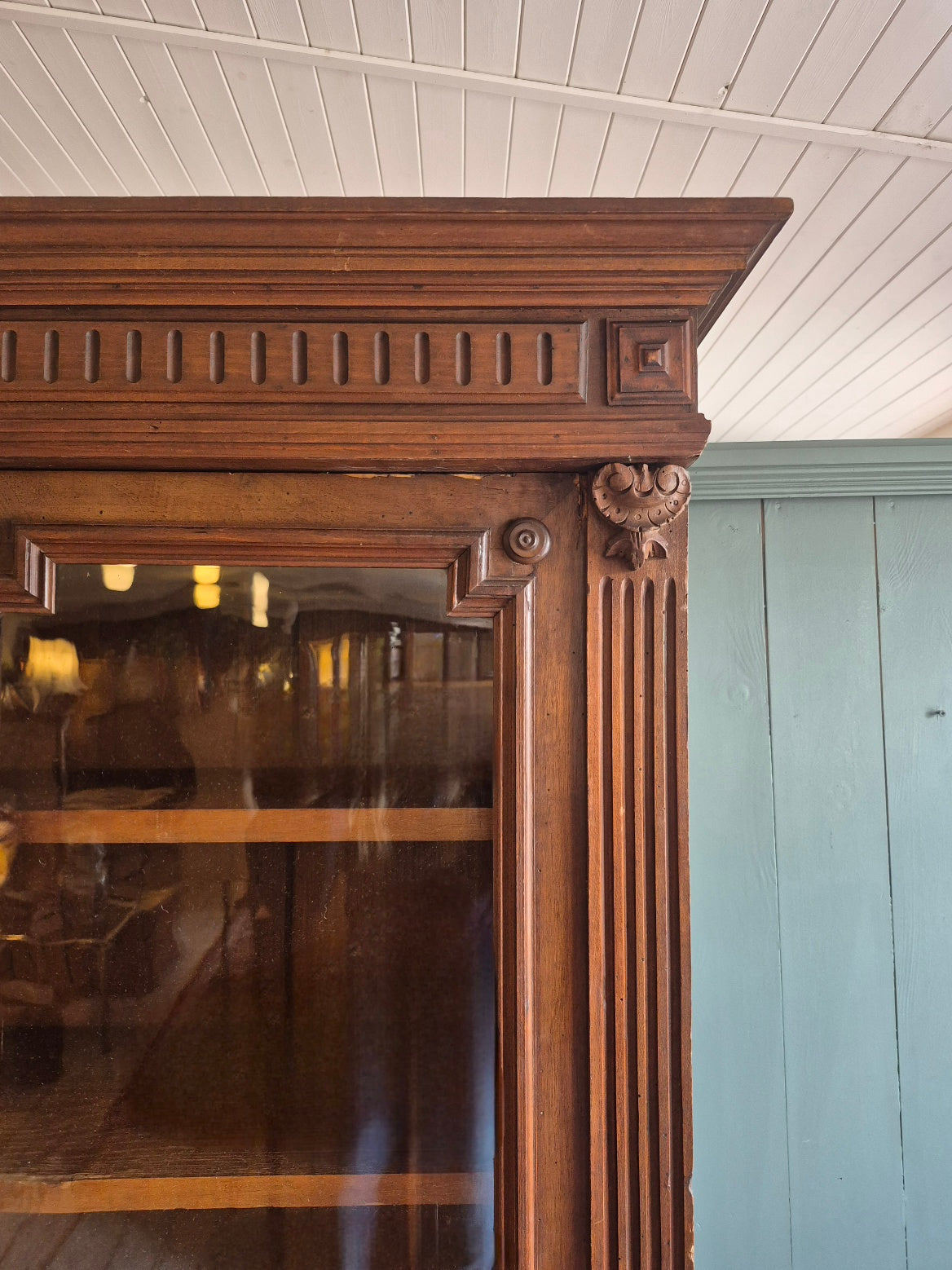 French 1900's Glazed Cabinet