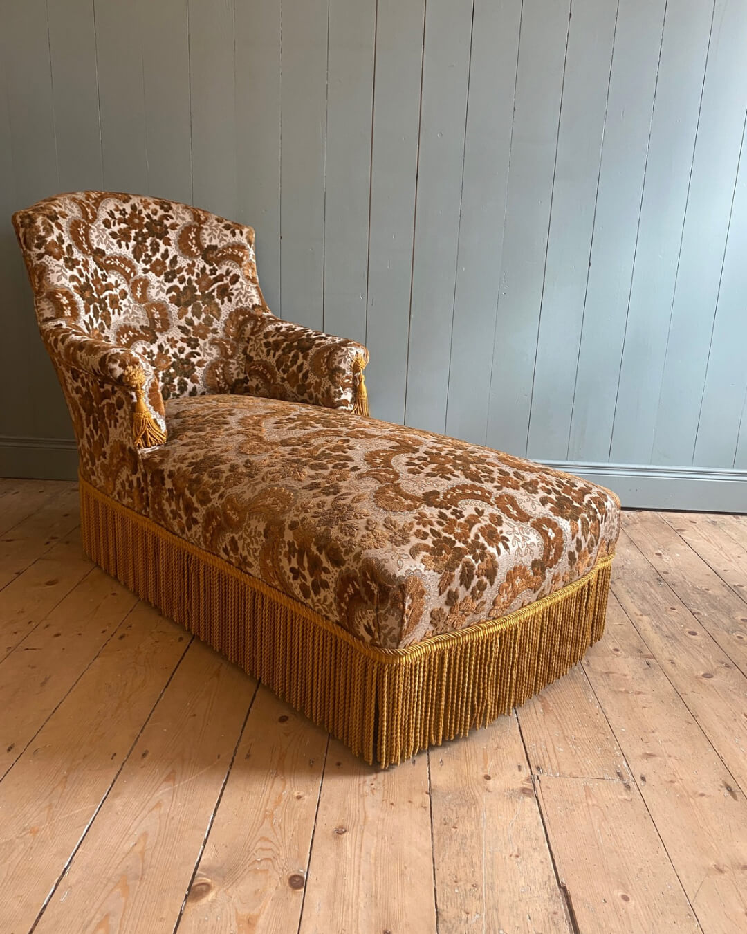 French 1920's Chaise Longue Day Bed