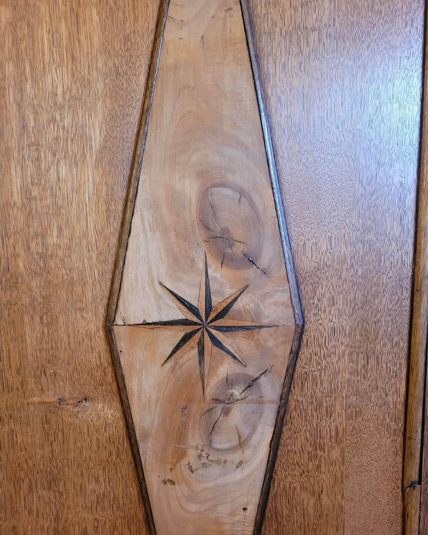 French Oak 1920s Wardrobe
