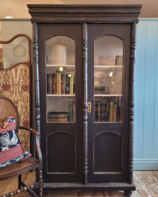 French Painted Two Door Cabinet