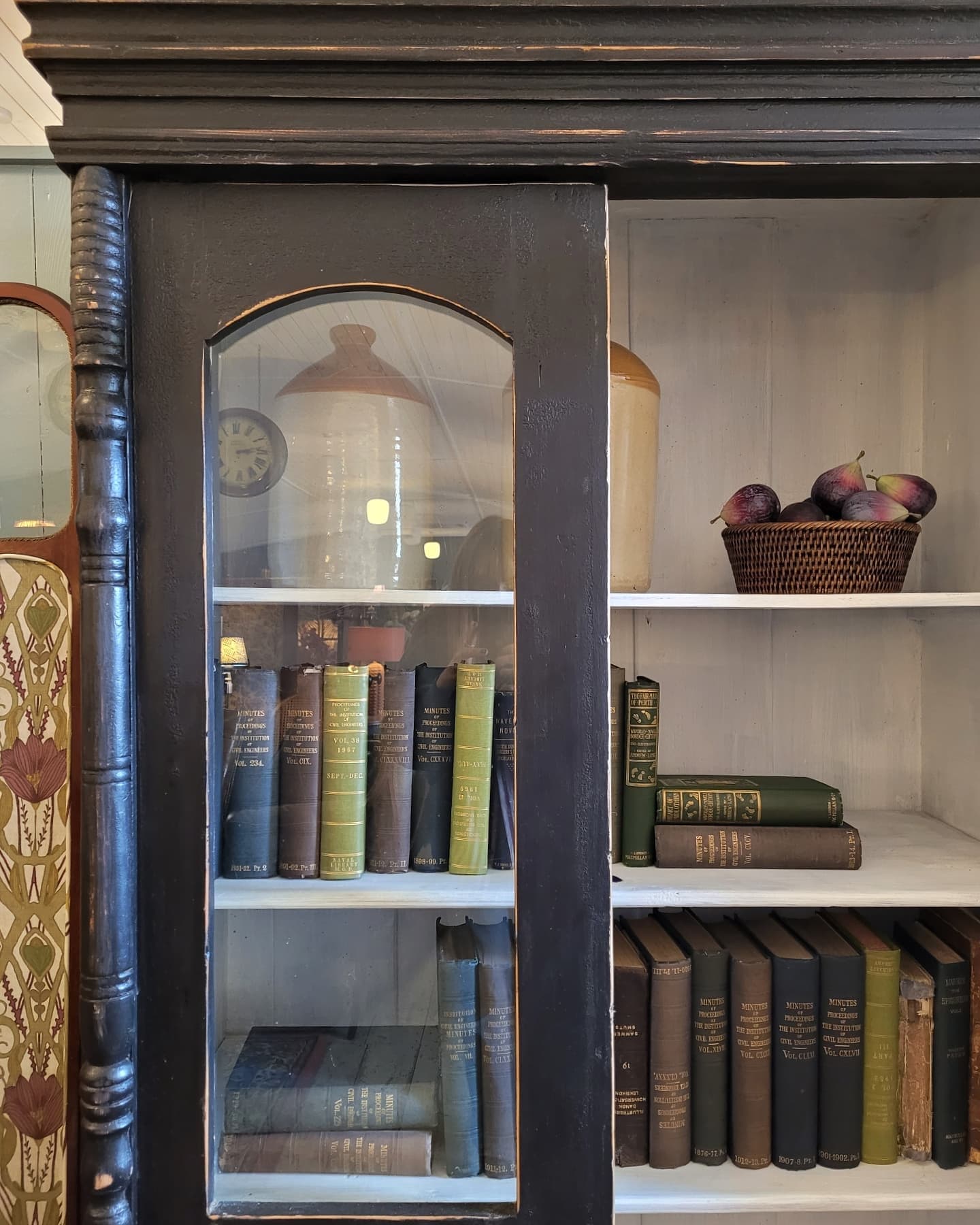 French Painted Two Door Cabinet