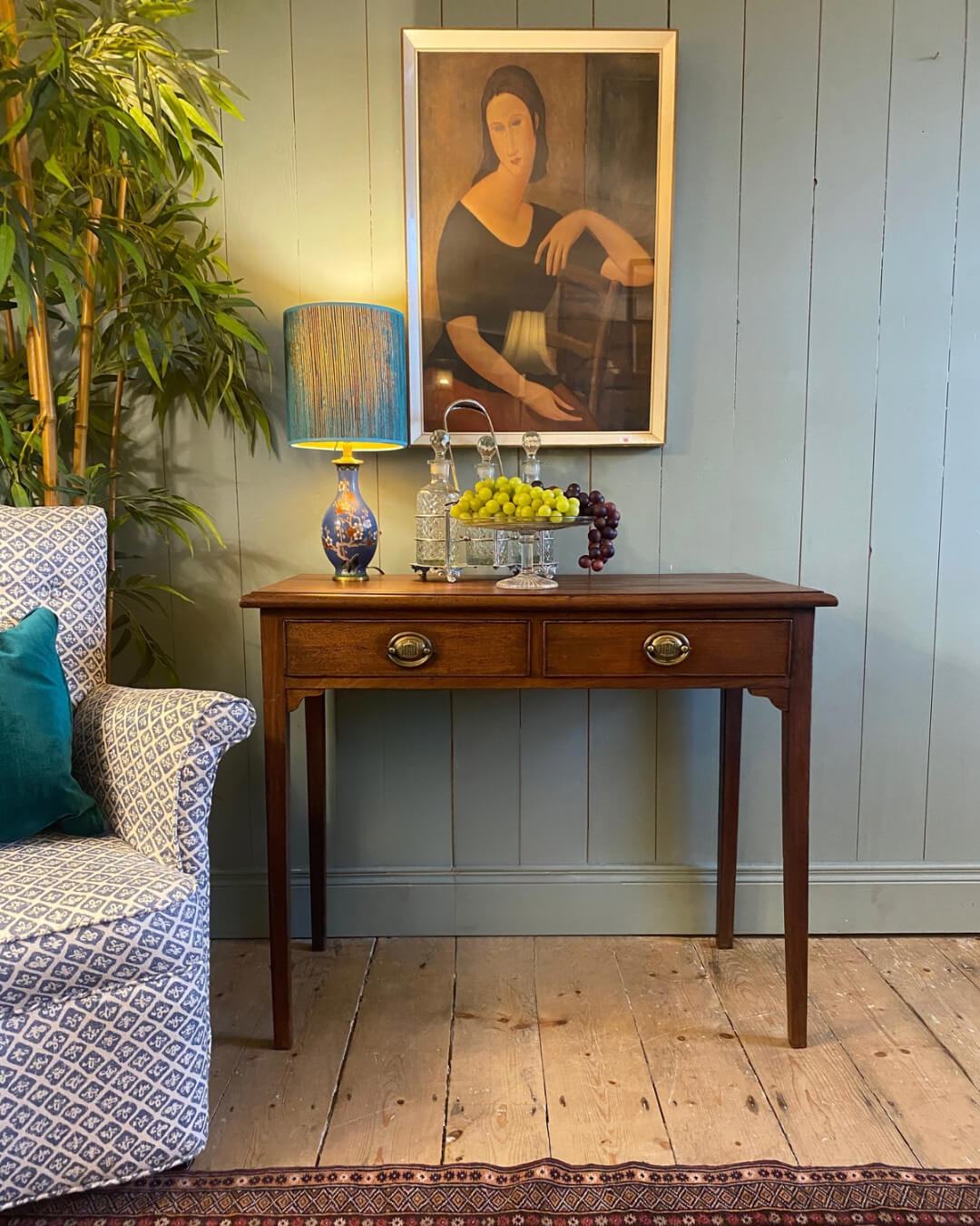 George III Mahogany Side Table