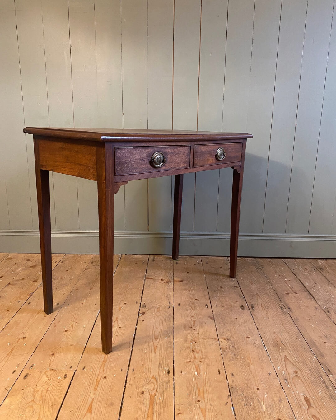 George III Mahogany Side Table