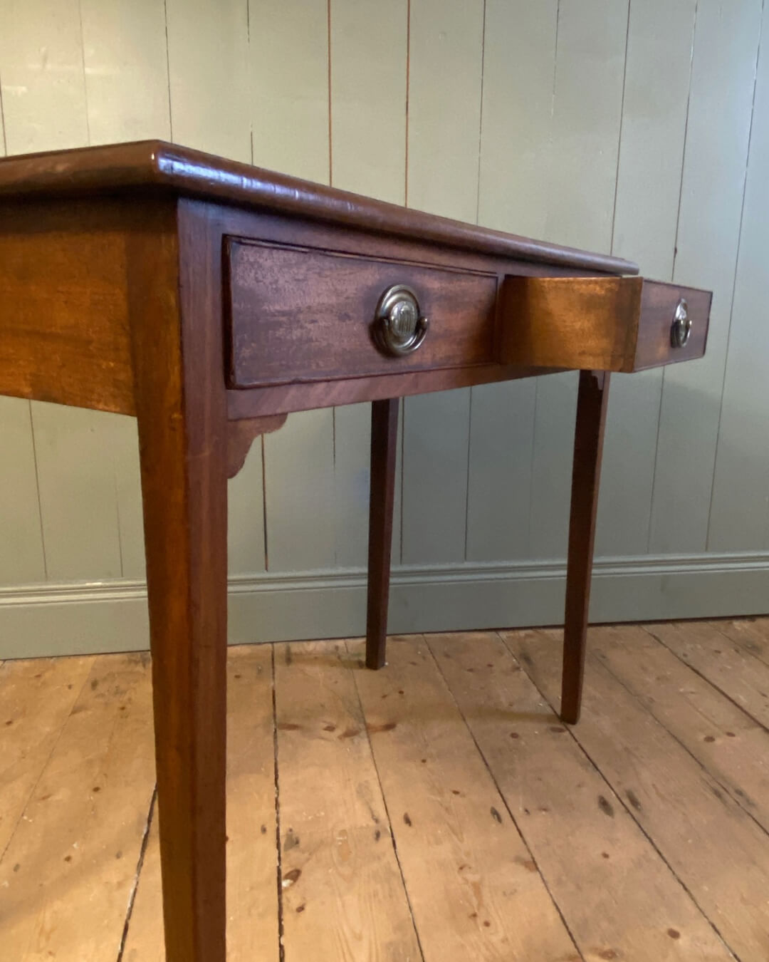 George III Mahogany Side Table