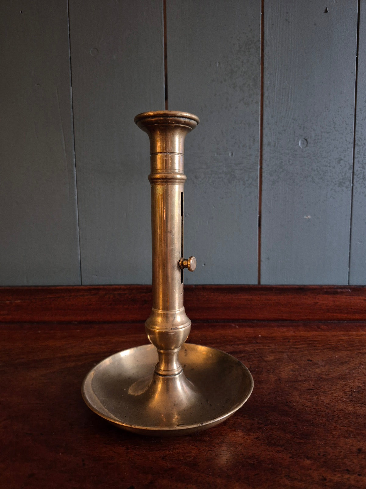Georgian Brass Candle Stick