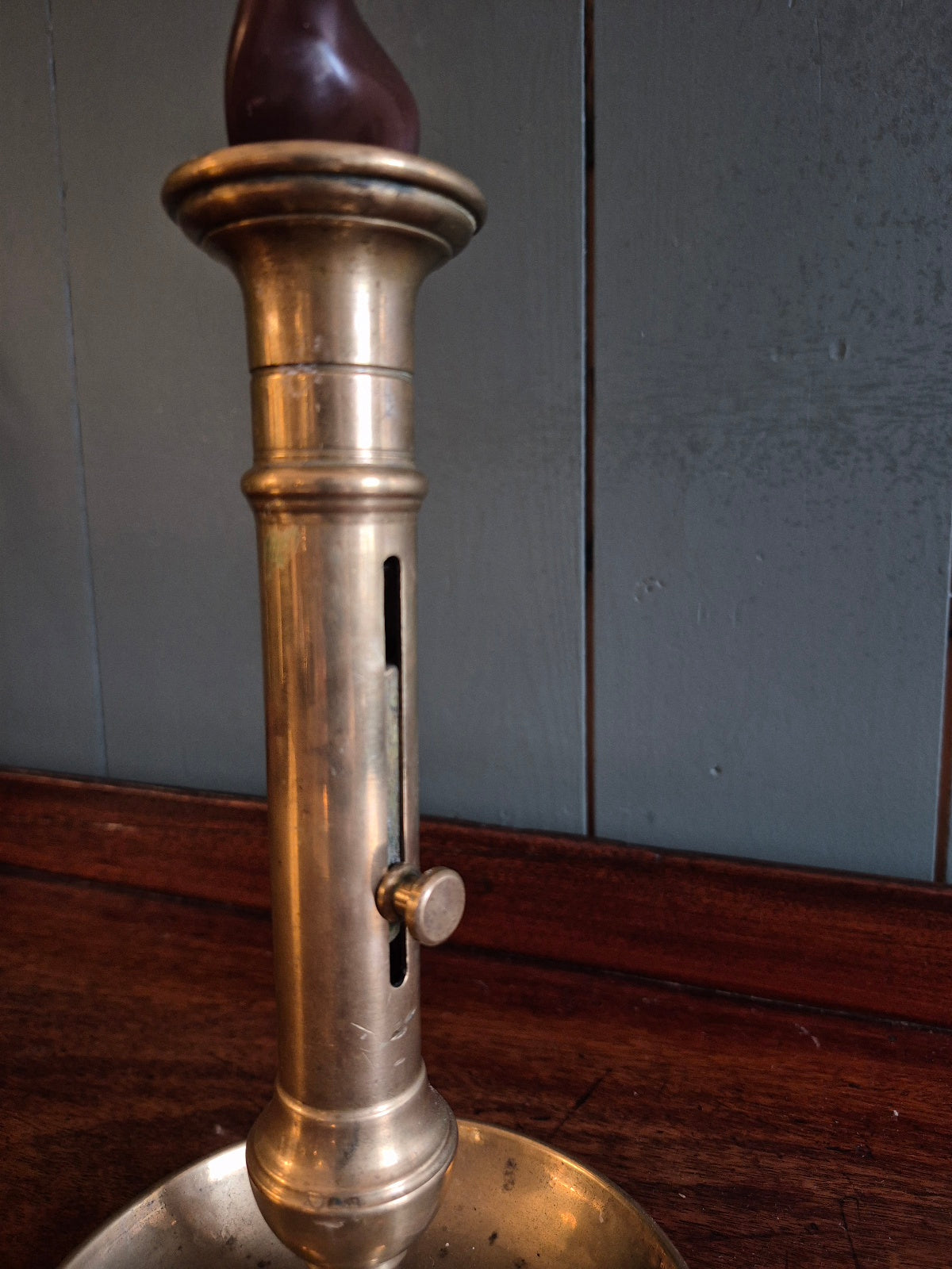 Georgian Brass Candle Stick