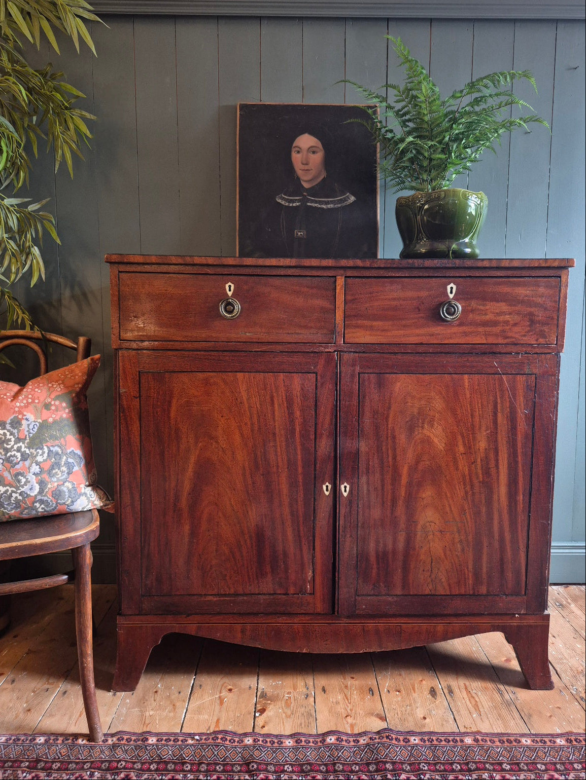 Georgian Mahogany Cabinet