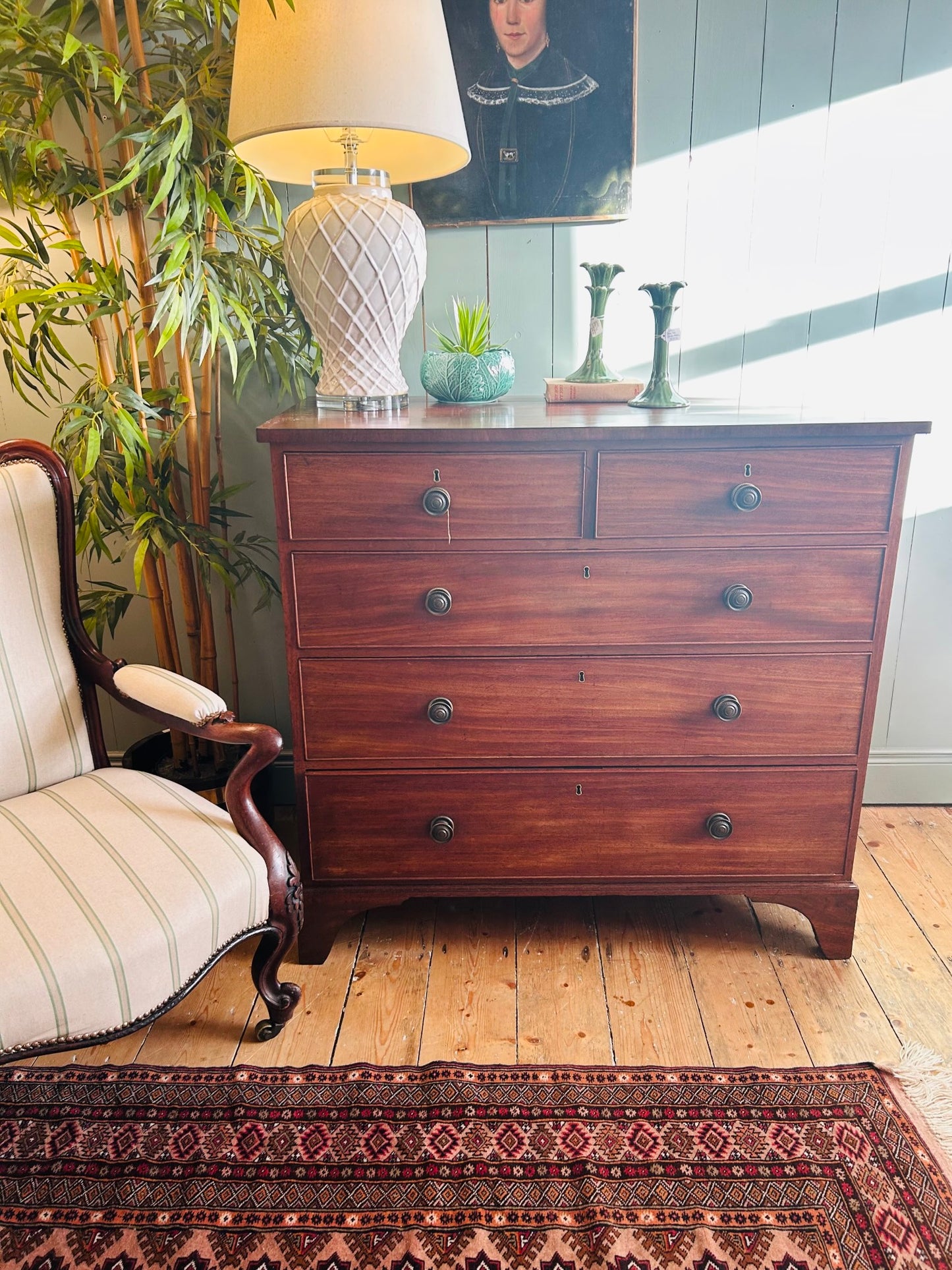 Georgian Mahogany Chest of Drawers