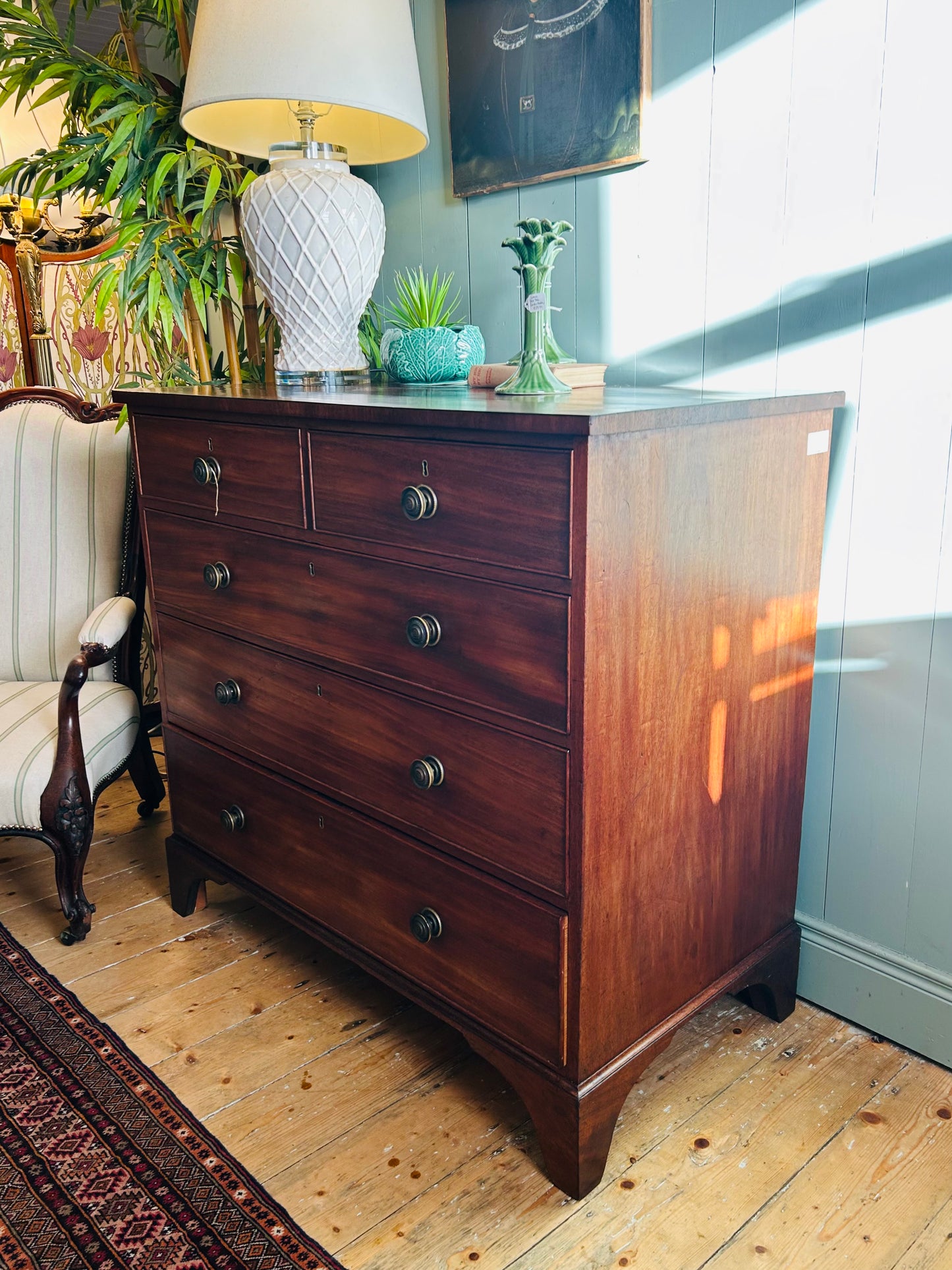 Georgian Mahogany Chest of Drawers