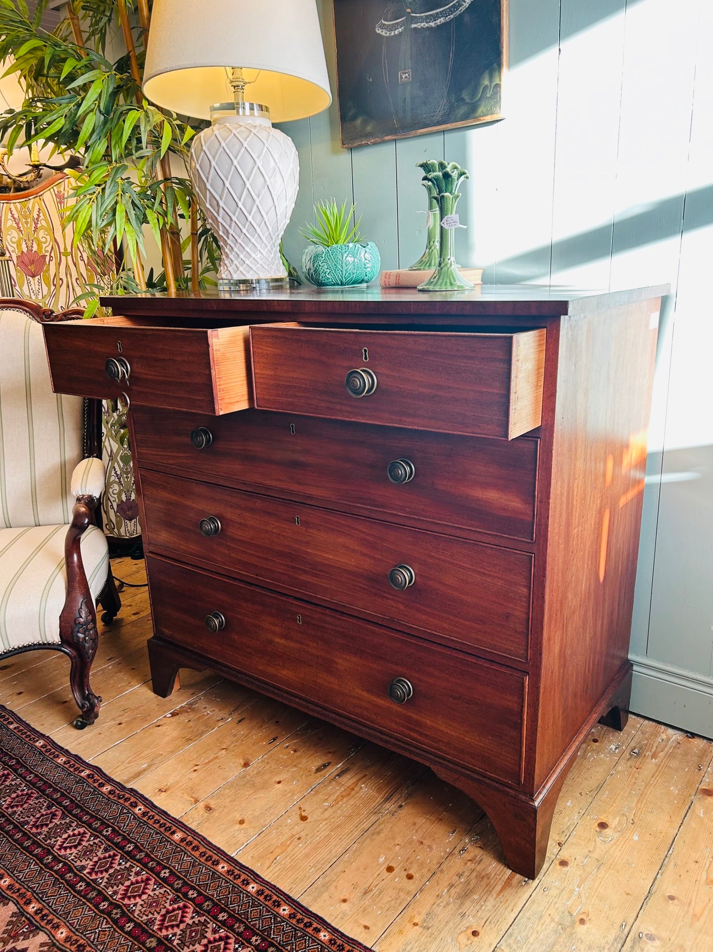 Georgian Mahogany Chest of Drawers