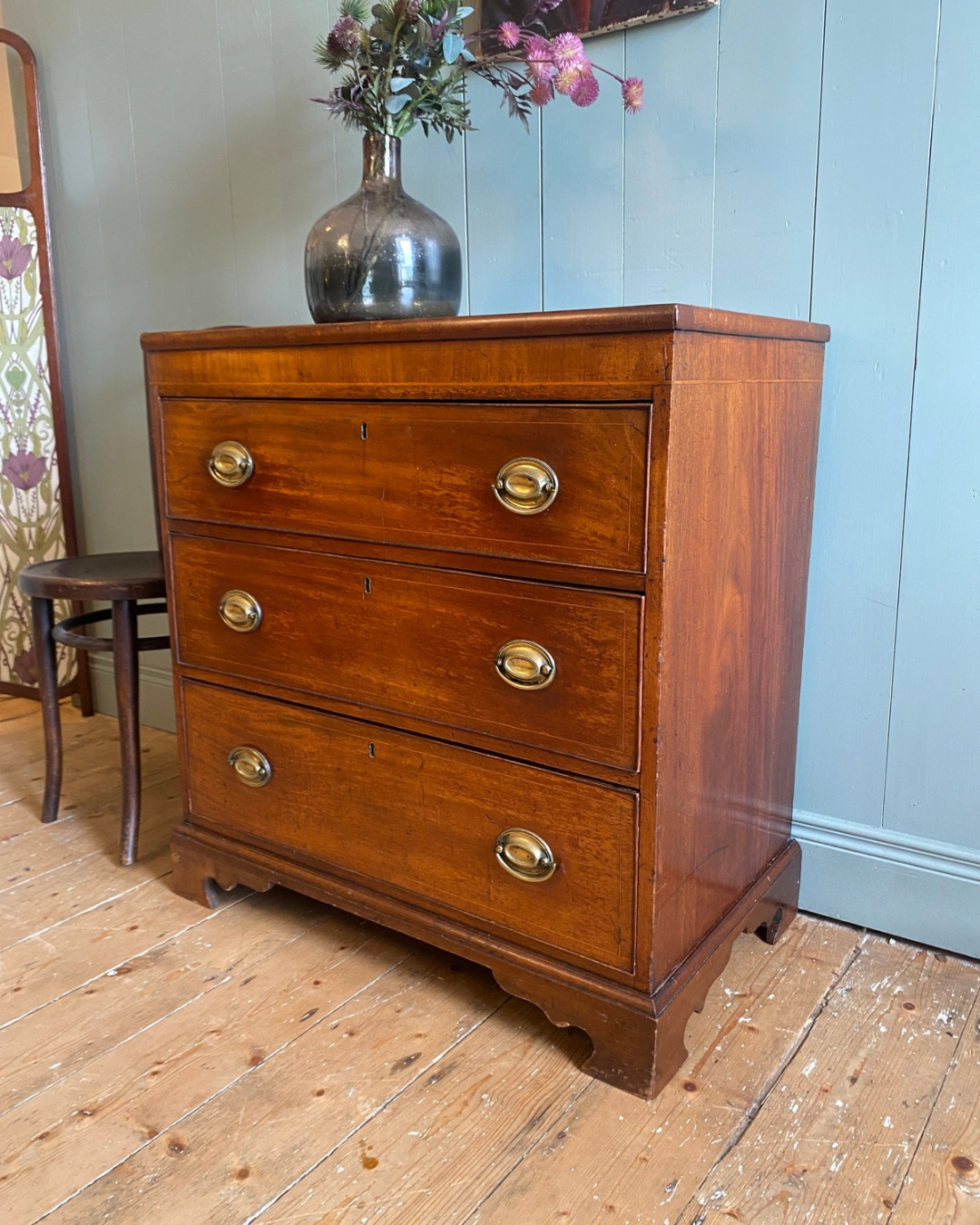 Georgian Mahogany Chest of drawers