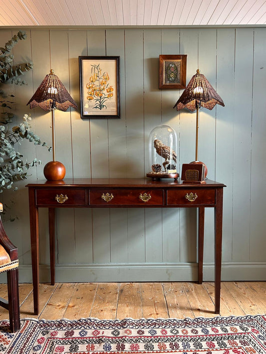 Georgian Mahogany Console Table