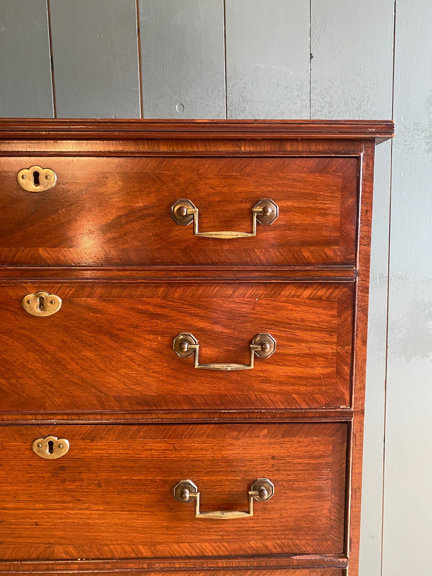 Georgian Mahogany Secretaire