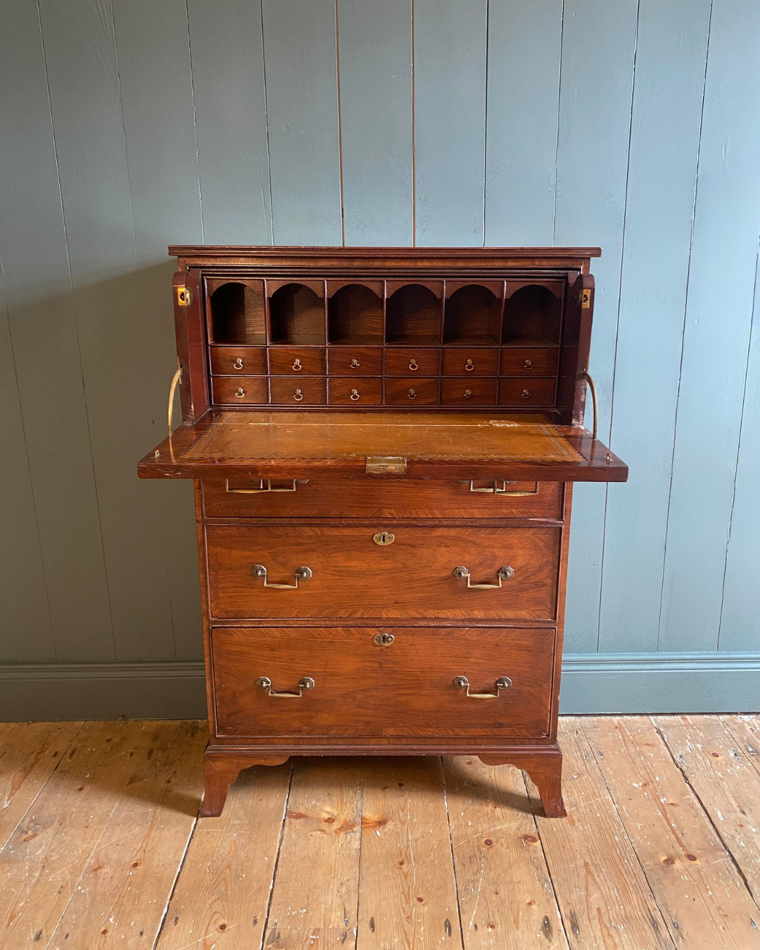 Georgian Mahogany Secretaire