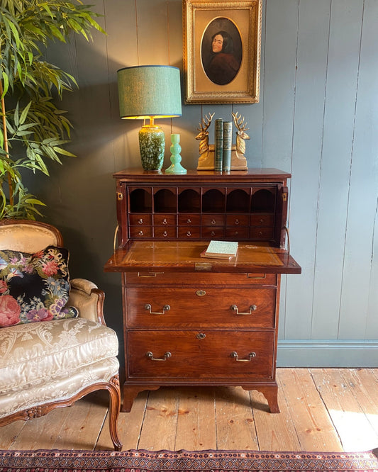 Georgian Mahogany Secretaire