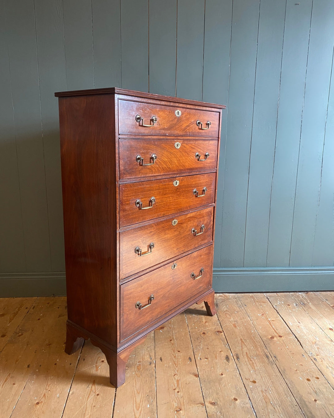 Georgian Mahogany Secretaire
