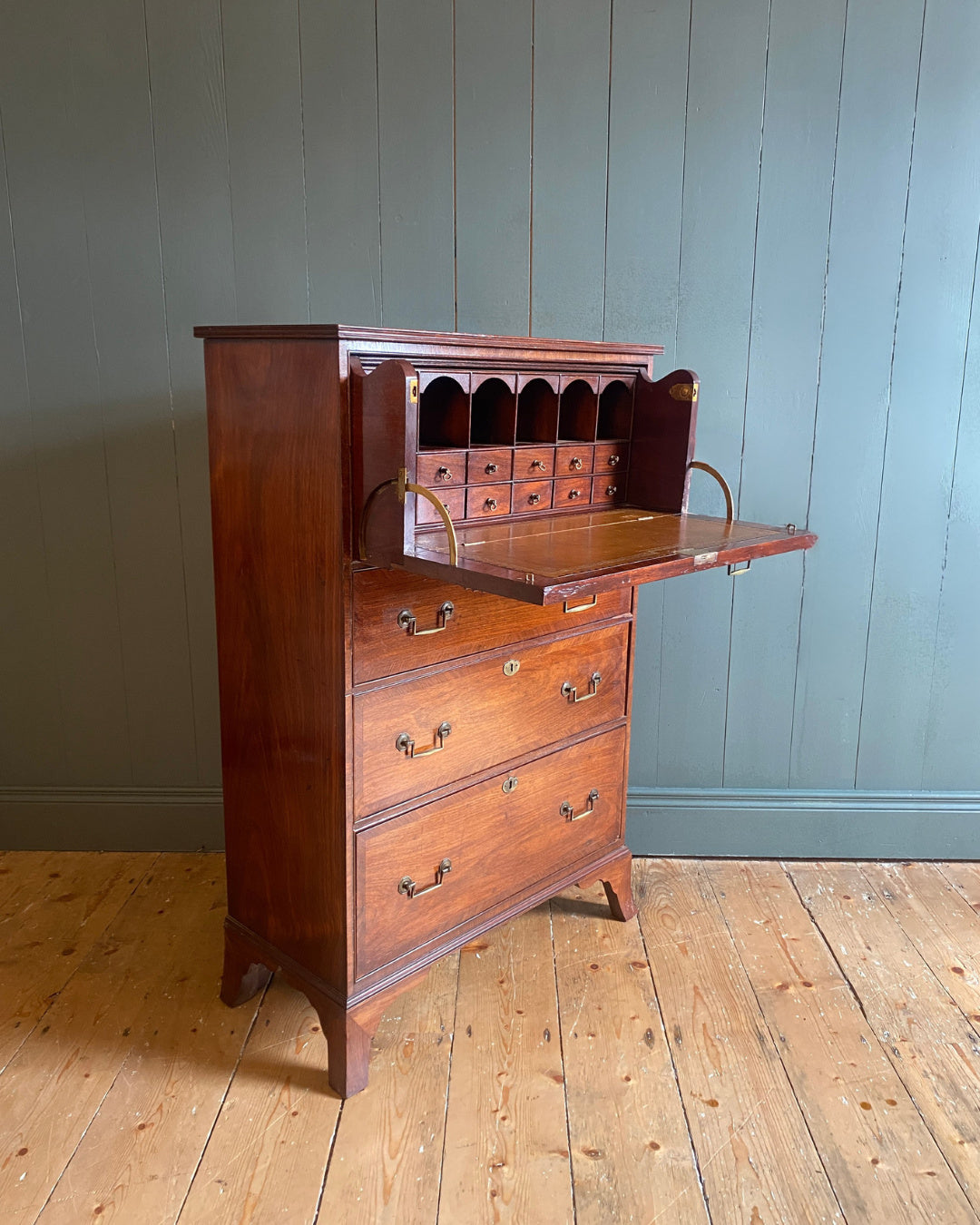Georgian Mahogany Secretaire