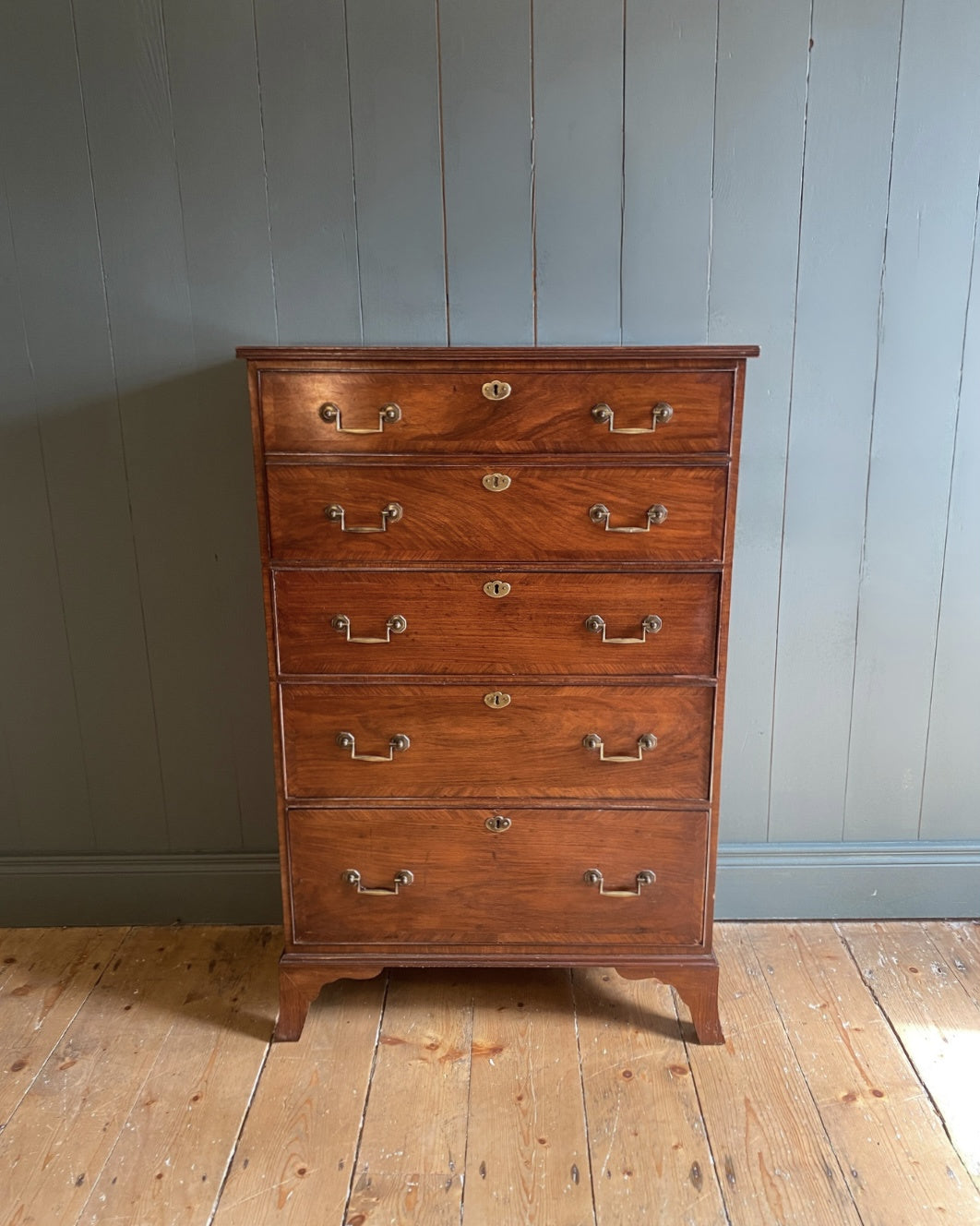 Georgian Mahogany Secretaire