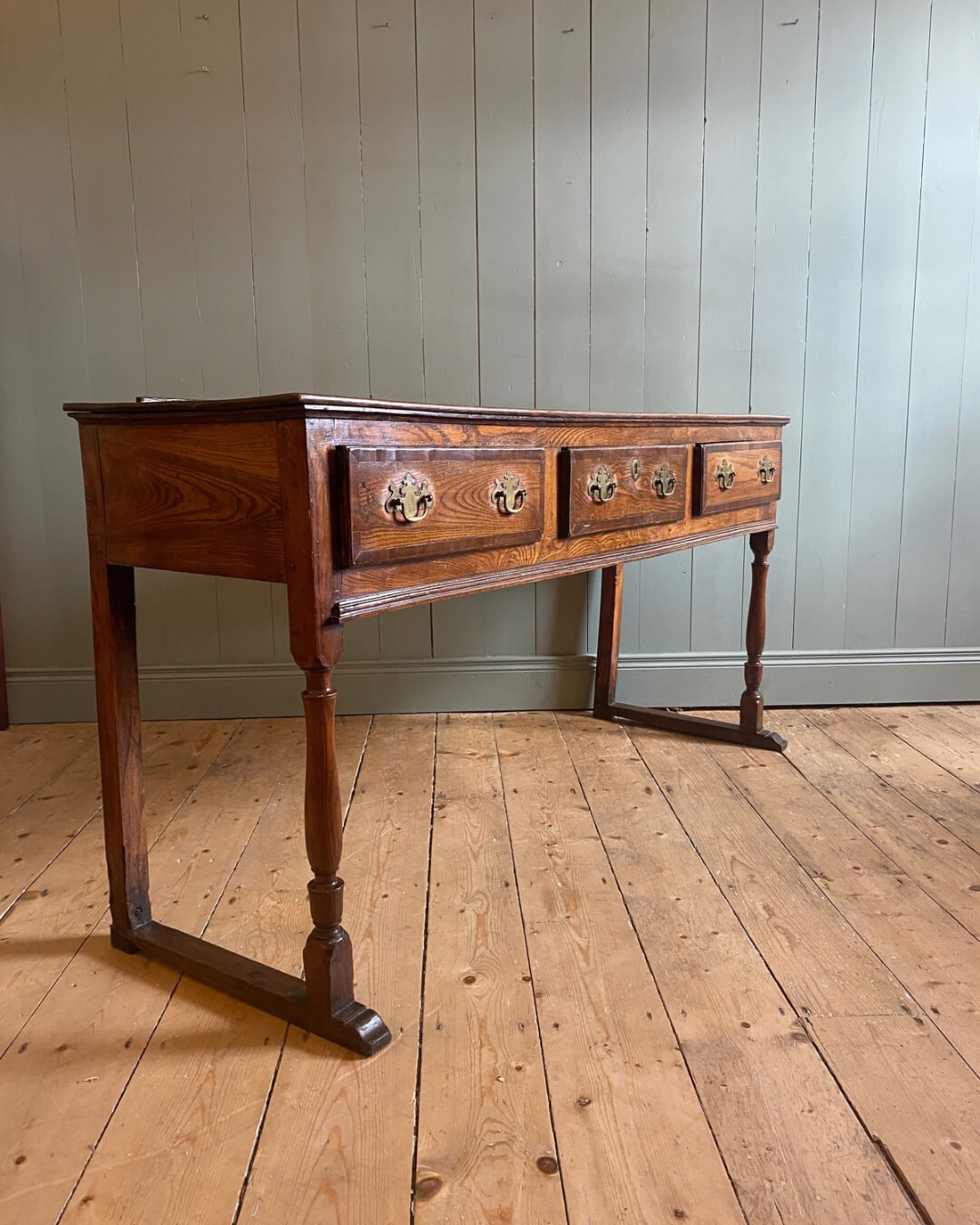 Georgian Oak Dresser Base