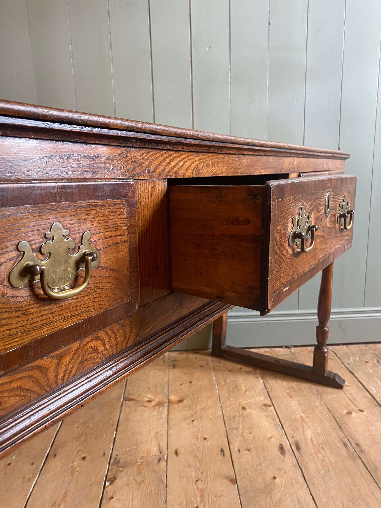 Georgian Oak Dresser Base