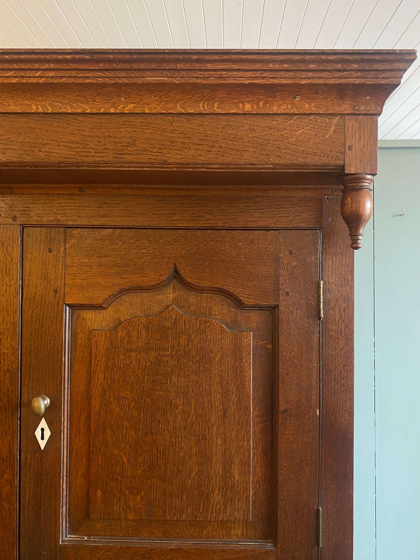 Georgian Oak Housekeeper's Cupboard