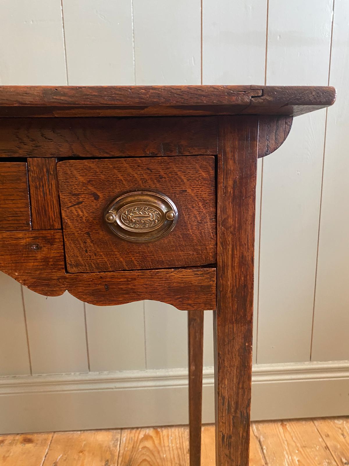 Georgian Oak Lowboy