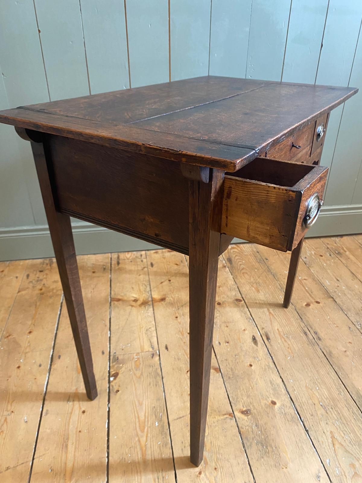 Georgian Oak Lowboy