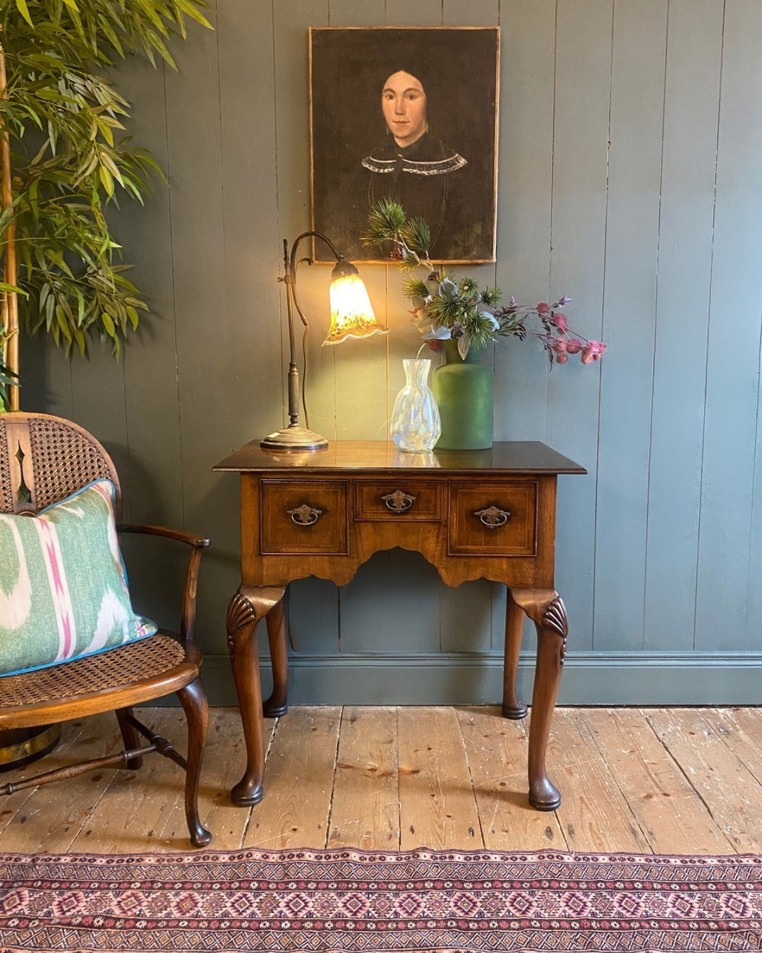 Georgian Walnut Lowboy