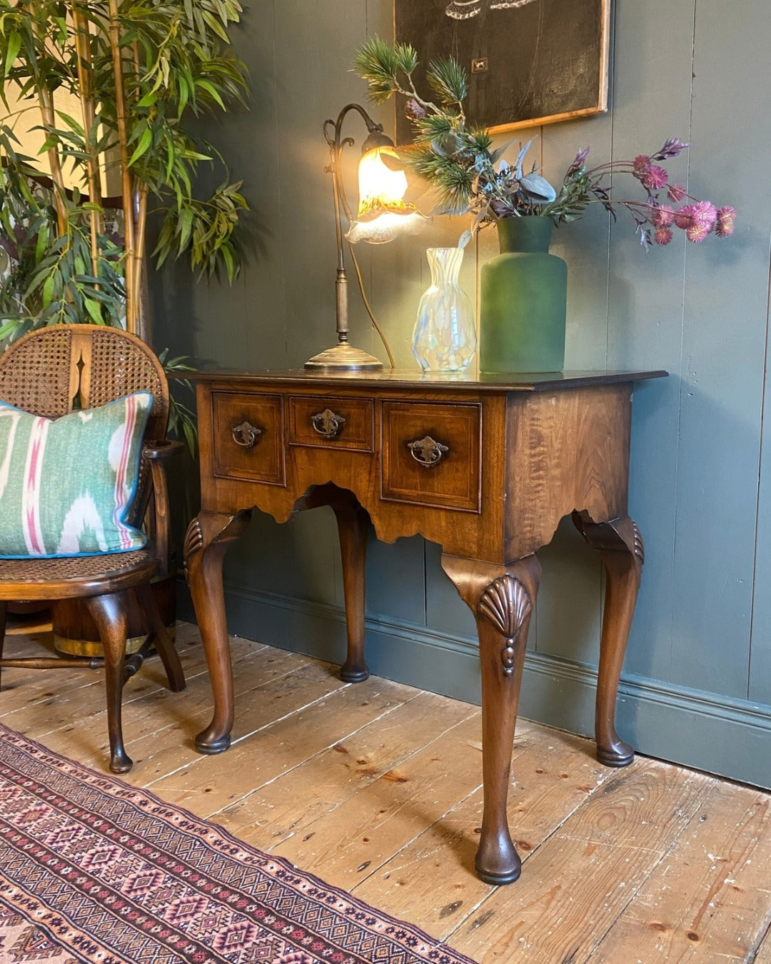Georgian Walnut Lowboy