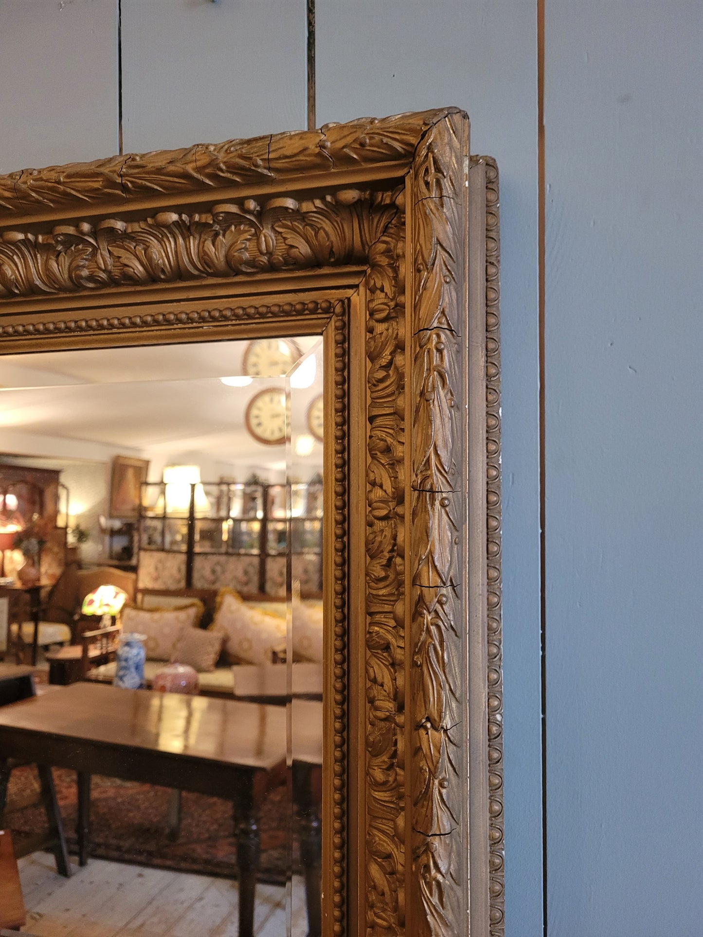 Gilt Mirror c1900's