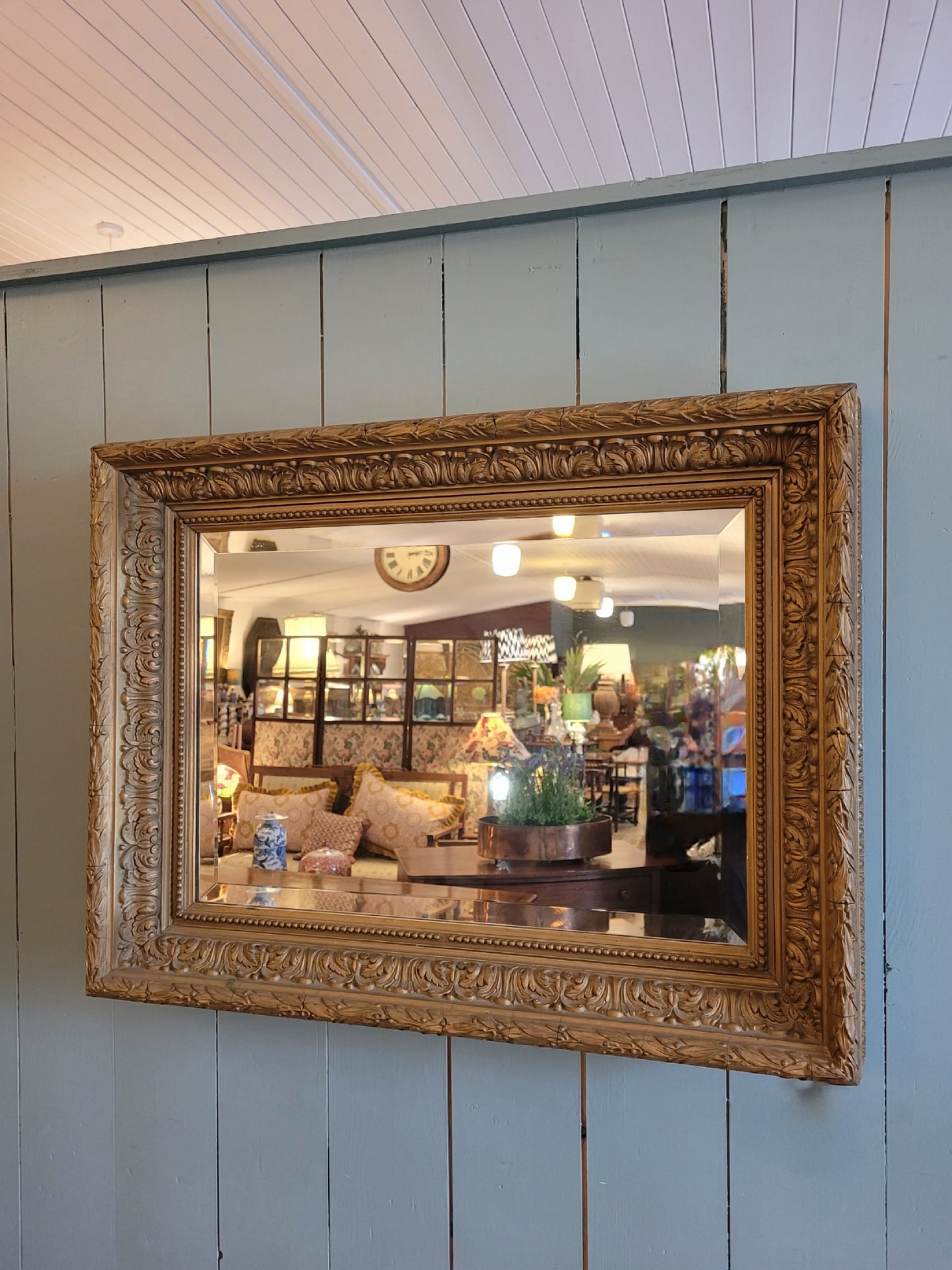 Gilt Mirror c1900's