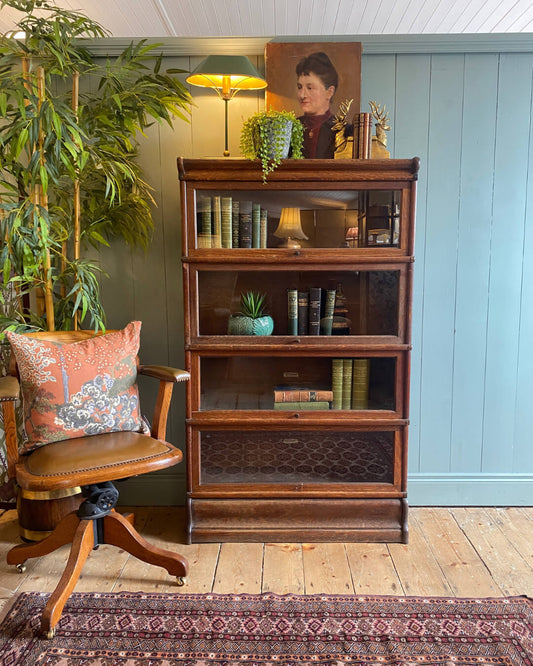 Globe Wernicke Four Stack Barrister Bookcase