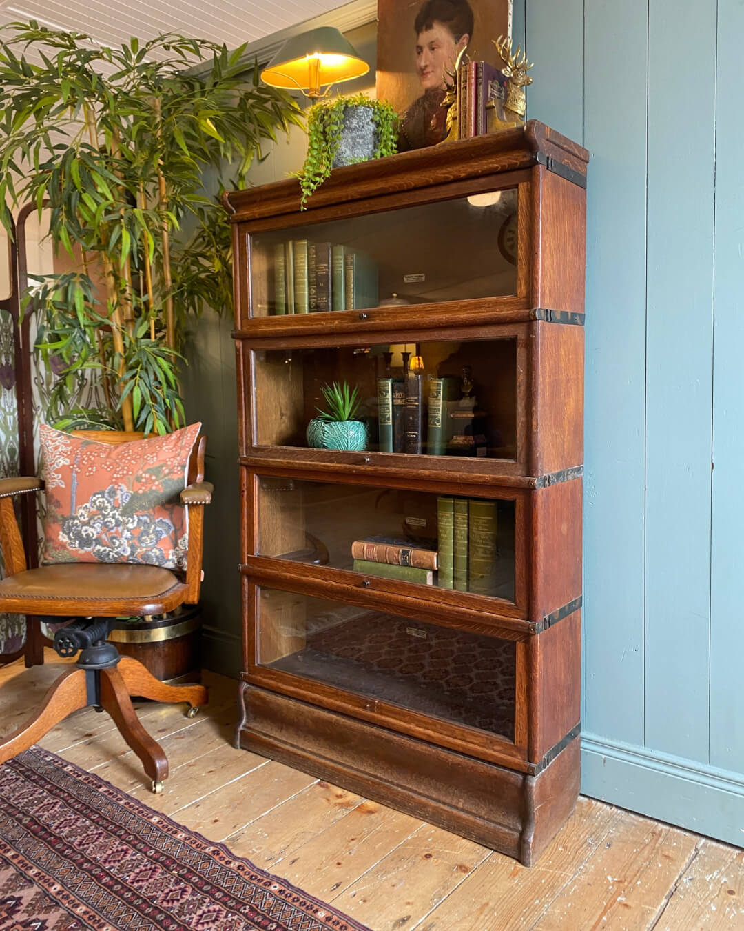Globe Wernicke Four Stack Barrister Bookcase